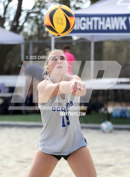 Thumbnail 2 in Salpointe Catholic vs O'Connor (CatBox Classic Beach Invitational) photogallery.