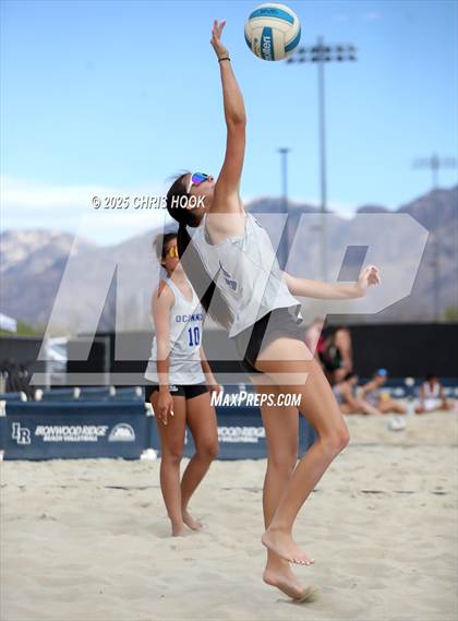 Thumbnail 2 in Salpointe Catholic vs O'Connor (CatBox Classic Beach Invitational) photogallery.