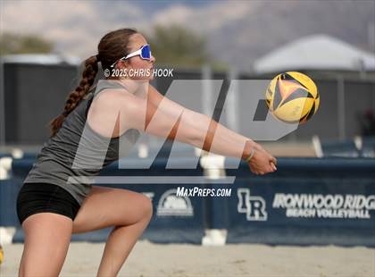 Thumbnail 3 in Salpointe Catholic vs O'Connor (CatBox Classic Beach Invitational) photogallery.