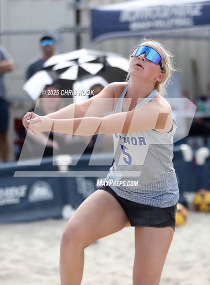 Thumbnail 1 in Salpointe Catholic vs O'Connor (CatBox Classic Beach Invitational) photogallery.