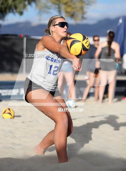 Thumbnail 3 in Salpointe Catholic vs O'Connor (CatBox Classic Beach Invitational) photogallery.