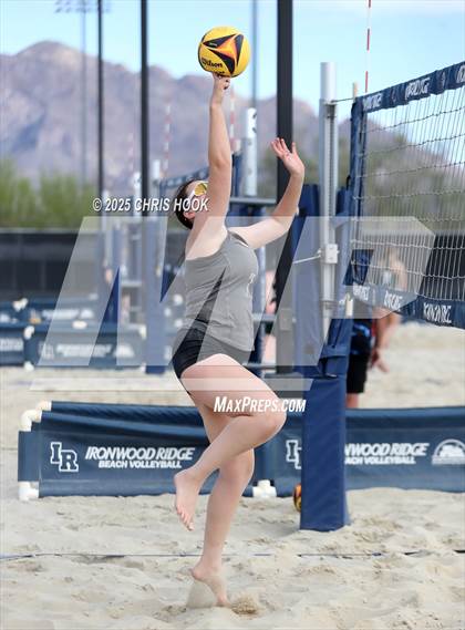 Thumbnail 2 in Salpointe Catholic vs O'Connor (CatBox Classic Beach Invitational) photogallery.