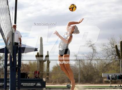 Thumbnail 1 in Salpointe Catholic vs O'Connor (CatBox Classic Beach Invitational) photogallery.