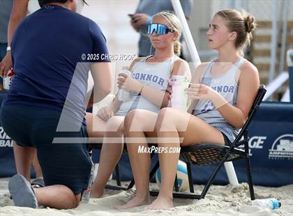 Thumbnail 3 in Salpointe Catholic vs O'Connor (CatBox Classic Beach Invitational) photogallery.