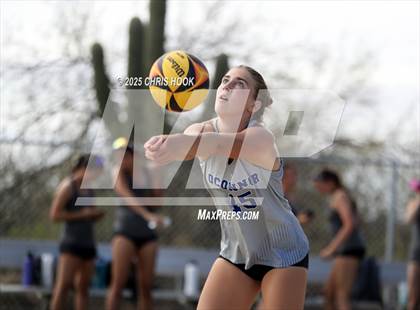 Thumbnail 1 in Salpointe Catholic vs O'Connor (CatBox Classic Beach Invitational) photogallery.