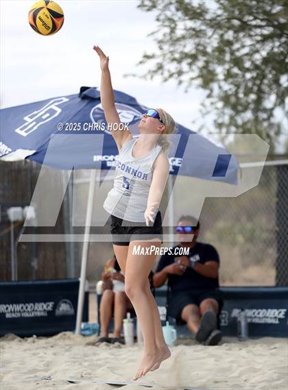 Thumbnail 1 in Salpointe Catholic vs O'Connor (CatBox Classic Beach Invitational) photogallery.