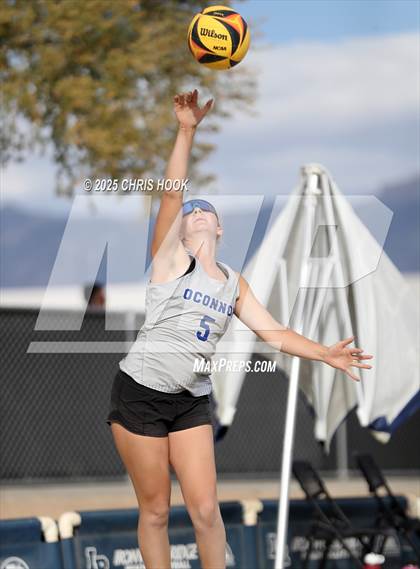 Thumbnail 1 in Salpointe Catholic vs O'Connor (CatBox Classic Beach Invitational) photogallery.