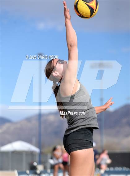 Thumbnail 1 in Salpointe Catholic vs O'Connor (CatBox Classic Beach Invitational) photogallery.