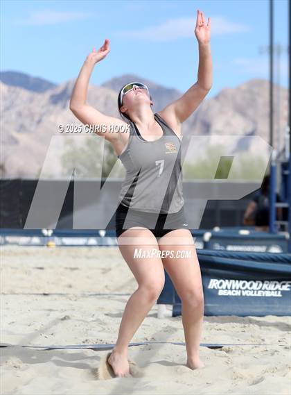 Thumbnail 2 in Salpointe Catholic vs O'Connor (CatBox Classic Beach Invitational) photogallery.