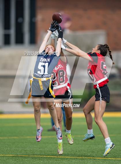 Thumbnail 3 in Penfield vs Webster Thomas (NYSPHSAA Section V Class A Final) photogallery.