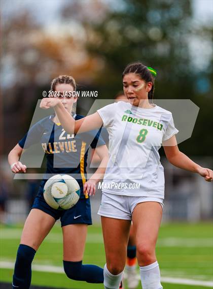 Thumbnail 1 in Roosevelt @ Bellevue (WIAA 3A Semifinal) photogallery.