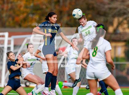 Thumbnail 2 in Roosevelt @ Bellevue (WIAA 3A Semifinal) photogallery.