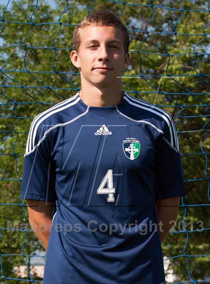 Thumbnail 1 in Notre Dame (Preseason Early Contenders Soccer Photo Shoot) photogallery.