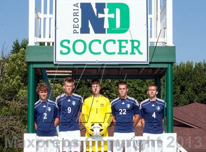 Thumbnail 1 in Notre Dame (Preseason Early Contenders Soccer Photo Shoot) photogallery.