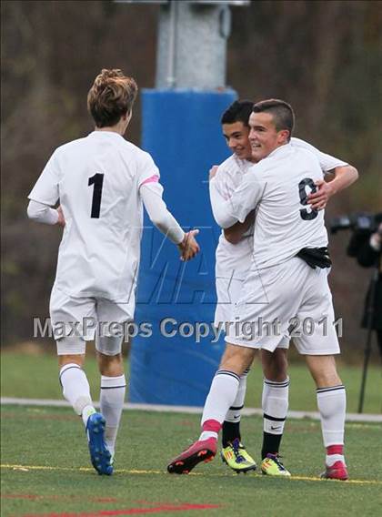 Thumbnail 3 in New London @ Wilton (CIAC Class L 1st Round) photogallery.