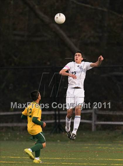 Thumbnail 3 in New London @ Wilton (CIAC Class L 1st Round) photogallery.