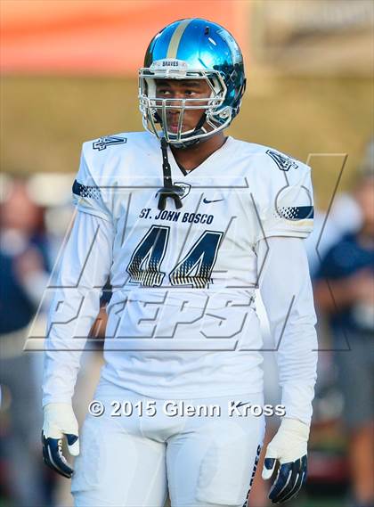Thumbnail 2 in St. Peter's Prep vs. St. John Bosco photogallery.