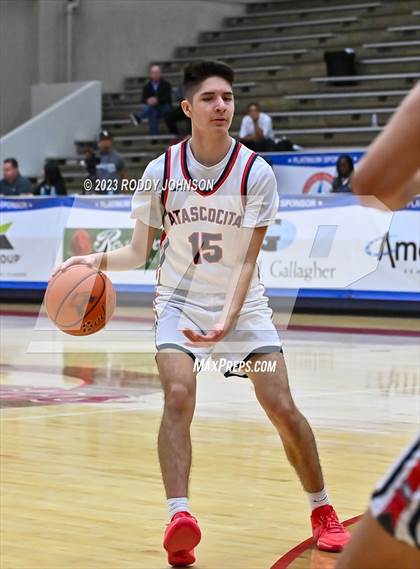 Thumbnail 2 in Guyer (Denton, Tx) vs Atascocita (McDonald's Texas Invitational) photogallery.