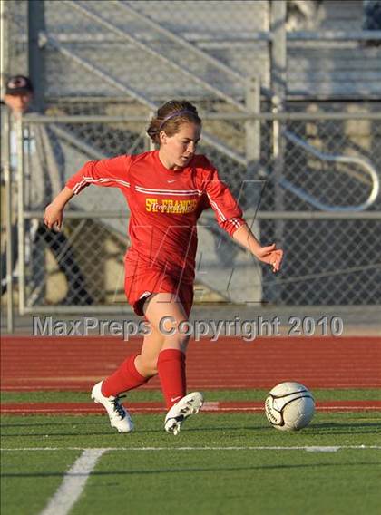 Thumbnail 2 in St. Francis vs. Davis (CIF SJS D1 Final) photogallery.