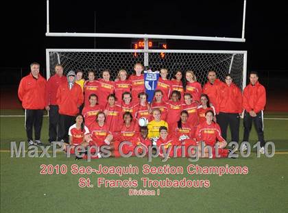 Thumbnail 3 in St. Francis vs. Davis (CIF SJS D1 Final) photogallery.