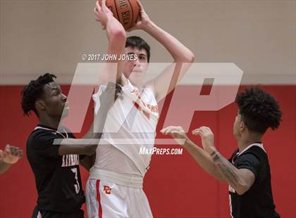 Thumbnail 1 in Linden @ Bergen Catholic (Hoop Group NJ Tip Off) photogallery.