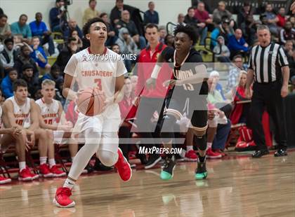 Thumbnail 3 in Linden @ Bergen Catholic (Hoop Group NJ Tip Off) photogallery.