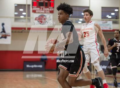 Thumbnail 2 in Linden @ Bergen Catholic (Hoop Group NJ Tip Off) photogallery.