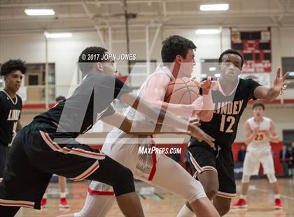 Thumbnail 3 in Linden @ Bergen Catholic (Hoop Group NJ Tip Off) photogallery.