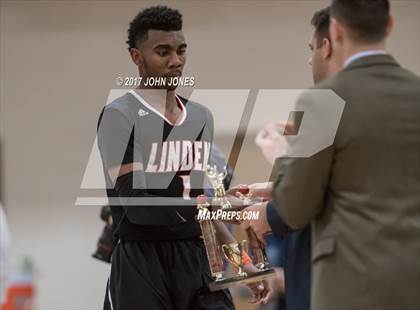 Thumbnail 2 in Linden @ Bergen Catholic (Hoop Group NJ Tip Off) photogallery.
