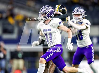 Thumbnail 3 in Tolar @ Timpson (UIL 2A D1 Football Final) photogallery.