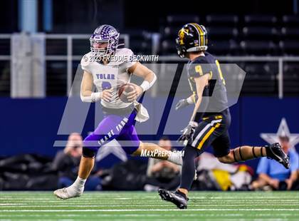 Thumbnail 1 in Tolar @ Timpson (UIL 2A D1 Football Final) photogallery.