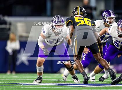 Thumbnail 3 in Tolar @ Timpson (UIL 2A D1 Football Final) photogallery.