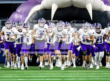 Thumbnail 1 in Tolar @ Timpson (UIL 2A D1 Football Final) photogallery.
