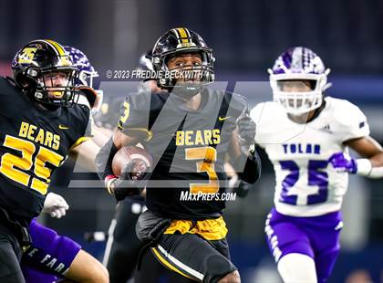 Thumbnail 1 in Tolar @ Timpson (UIL 2A D1 Football Final) photogallery.