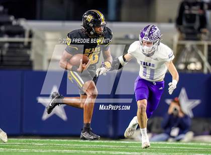 Thumbnail 2 in Tolar @ Timpson (UIL 2A D1 Football Final) photogallery.
