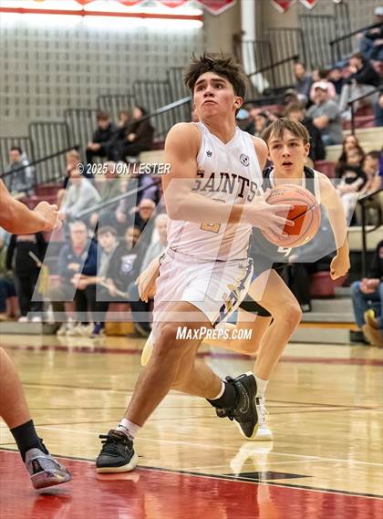 Thumbnail 3 in Hoosic Valley vs. Saratoga Central Catholic (NYSPHSAA Section 2 Class C Quarter Finals) photogallery.
