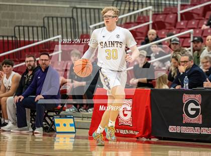 Thumbnail 2 in Hoosic Valley vs. Saratoga Central Catholic (NYSPHSAA Section 2 Class C Quarter Finals) photogallery.