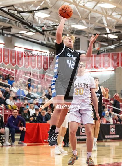 Thumbnail 2 in Hoosic Valley vs. Saratoga Central Catholic (NYSPHSAA Section 2 Class C Quarter Finals) photogallery.