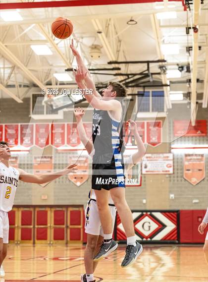 Thumbnail 3 in Hoosic Valley vs. Saratoga Central Catholic (NYSPHSAA Section 2 Class C Quarter Finals) photogallery.