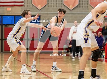 Thumbnail 3 in Hoosic Valley vs. Saratoga Central Catholic (NYSPHSAA Section 2 Class C Quarter Finals) photogallery.