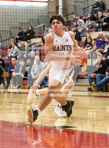 Thumbnail 2 in Hoosic Valley vs. Saratoga Central Catholic (NYSPHSAA Section 2 Class C Quarter Finals) photogallery.