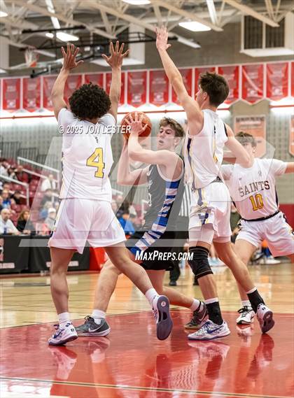 Thumbnail 1 in Hoosic Valley vs. Saratoga Central Catholic (NYSPHSAA Section 2 Class C Quarter Finals) photogallery.