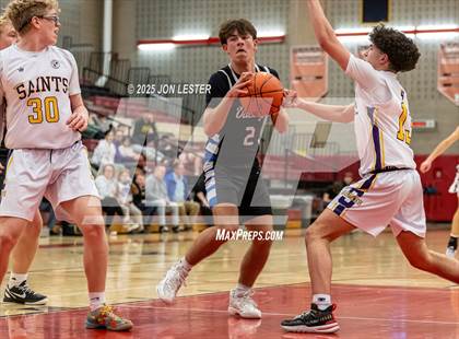 Thumbnail 3 in Hoosic Valley vs. Saratoga Central Catholic (NYSPHSAA Section 2 Class C Quarter Finals) photogallery.