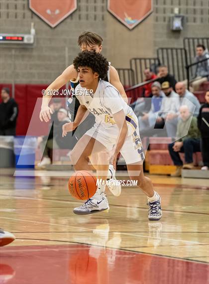 Thumbnail 3 in Hoosic Valley vs. Saratoga Central Catholic (NYSPHSAA Section 2 Class C Quarter Finals) photogallery.