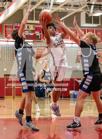 Thumbnail 2 in Hoosic Valley vs. Saratoga Central Catholic (NYSPHSAA Section 2 Class C Quarter Finals) photogallery.