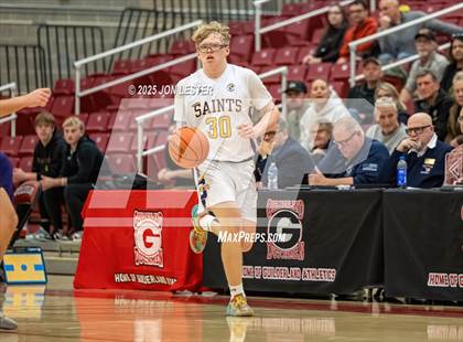 Thumbnail 3 in Hoosic Valley vs. Saratoga Central Catholic (NYSPHSAA Section 2 Class C Quarter Finals) photogallery.