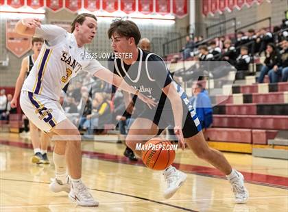 Thumbnail 3 in Hoosic Valley vs. Saratoga Central Catholic (NYSPHSAA Section 2 Class C Quarter Finals) photogallery.