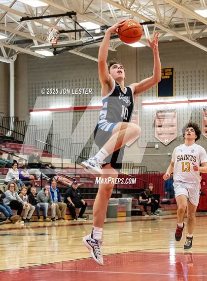 Thumbnail 3 in Hoosic Valley vs. Saratoga Central Catholic (NYSPHSAA Section 2 Class C Quarter Finals) photogallery.