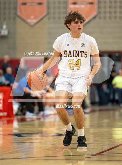 Thumbnail 2 in Hoosic Valley vs. Saratoga Central Catholic (NYSPHSAA Section 2 Class C Quarter Finals) photogallery.