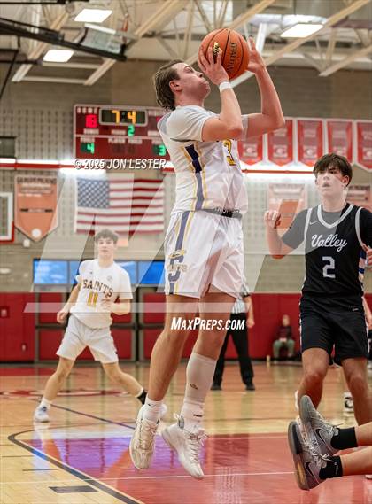 Thumbnail 2 in Hoosic Valley vs. Saratoga Central Catholic (NYSPHSAA Section 2 Class C Quarter Finals) photogallery.